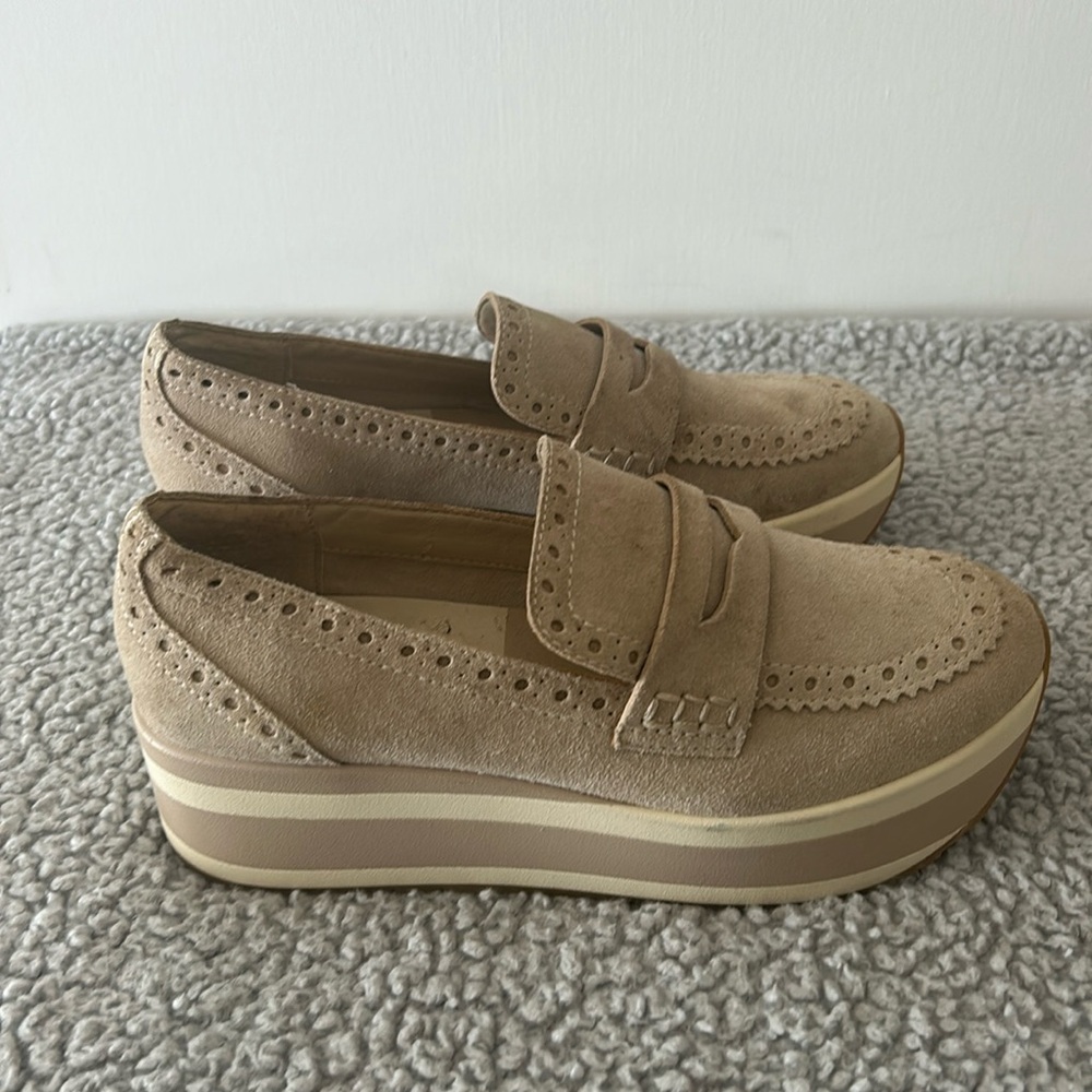 Dolce Vita Janine Platform Sneaker Loafer Womens